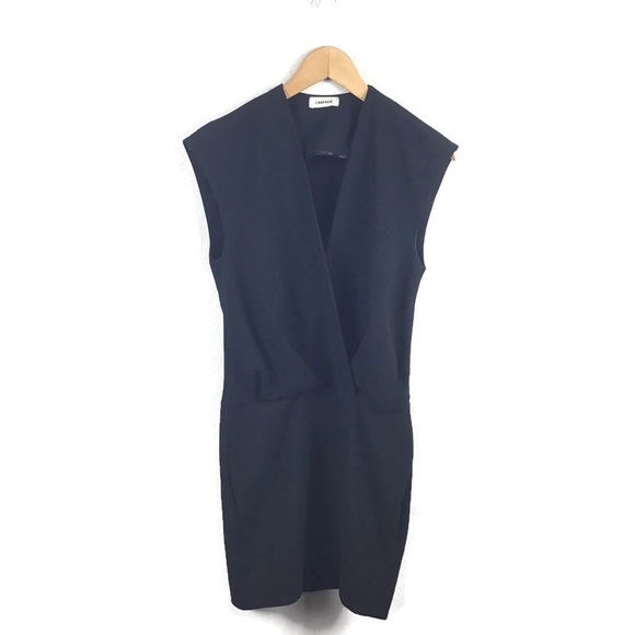 L’agence Dress Cara Mini V Neck Draped - Picture 2 of 10